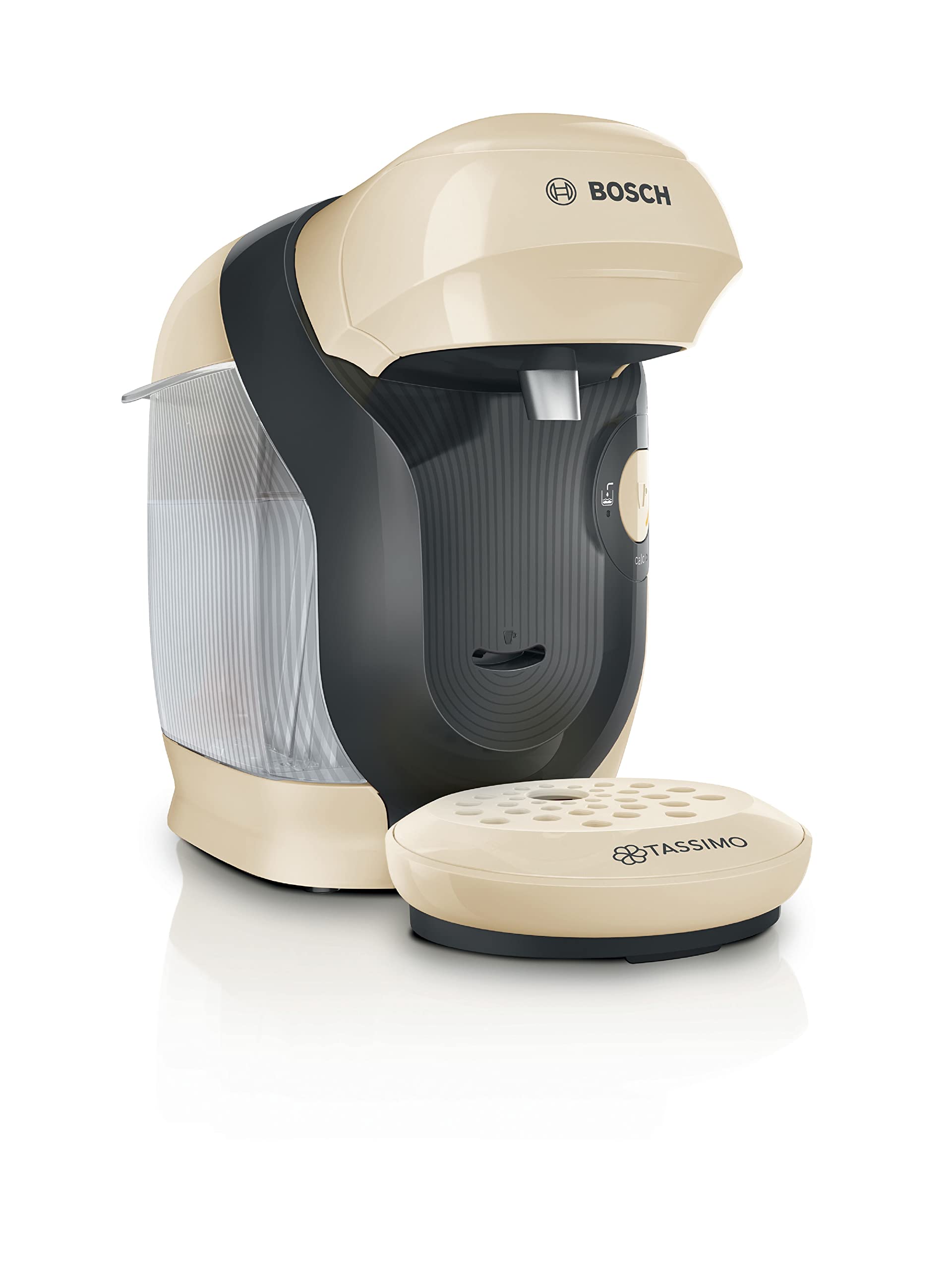 Eminenza - Cafetière Eminenza Eminenza Compatible Style, OneTouch, cafétière à dosettes, TAS1107, Vanille