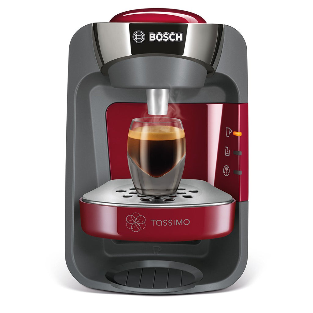 Eminenza - Cafetière Eminenza Eminenza Compatible Suny, plus de 40 boissons chaudes, OneTouch, TAS3203, Rouge