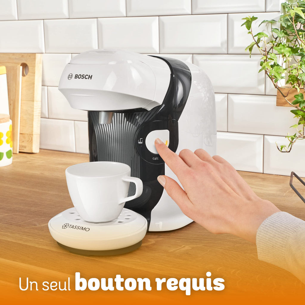 Eminenza - Cafetière Eminenza Eminenza Compatible Style, TAS1104, OneTouch, Intellibrew, blanc