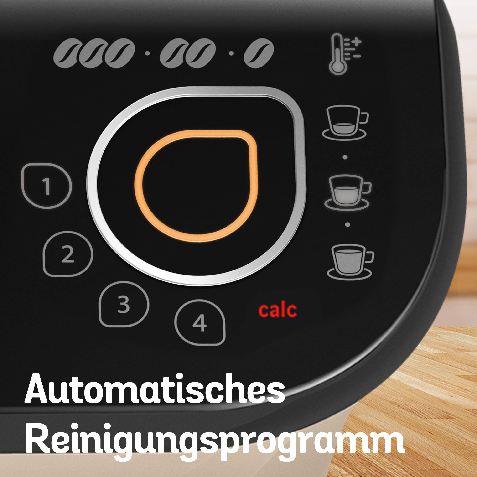 Eminenza Compatible My Way 2 TAS6507 Cafetière à capsules avec filtre à eau, 1500 W, 1,3 l, crème