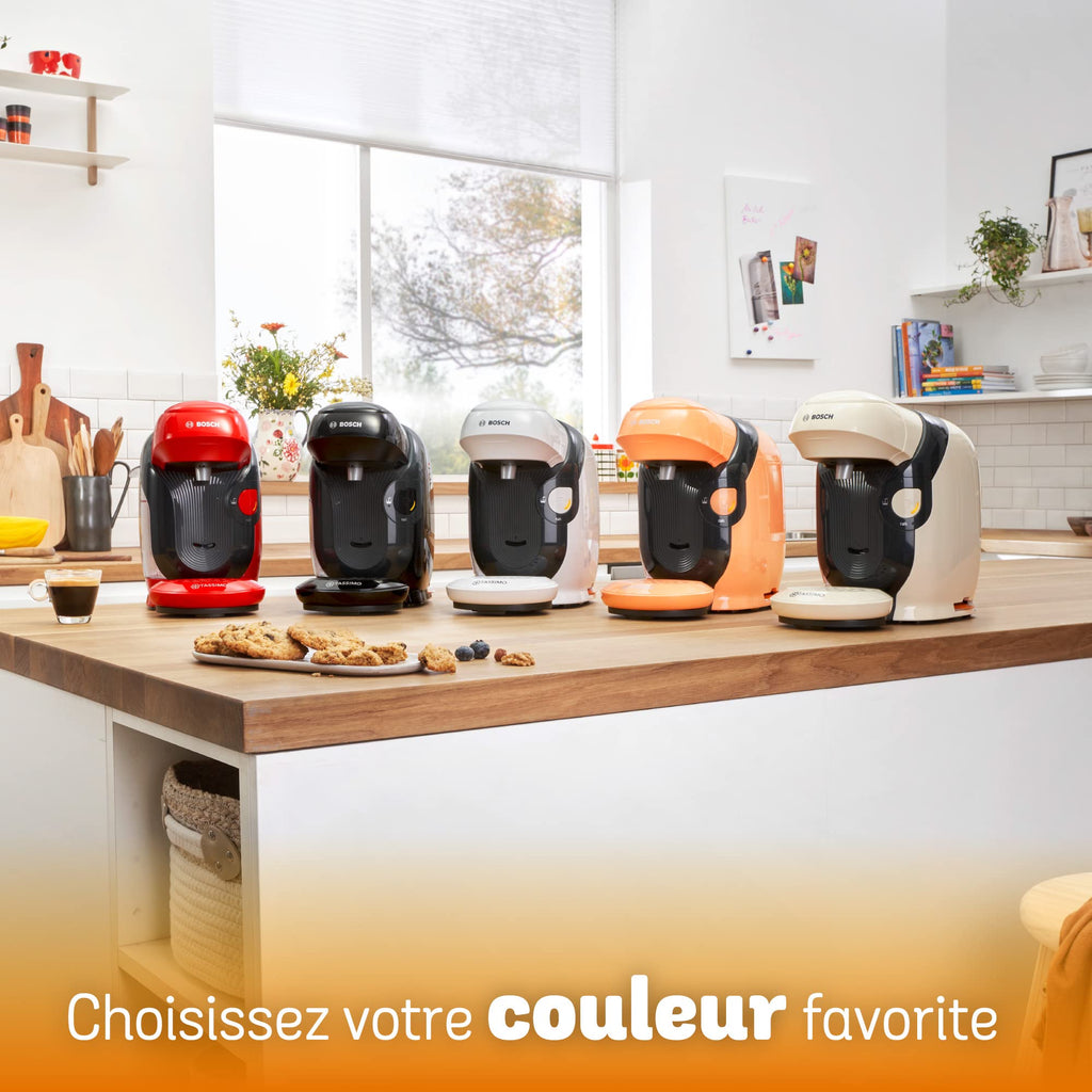 Eminenza - Cafetière Eminenza Eminenza Compatible Style, OneTouch, TAS1103, Rouge