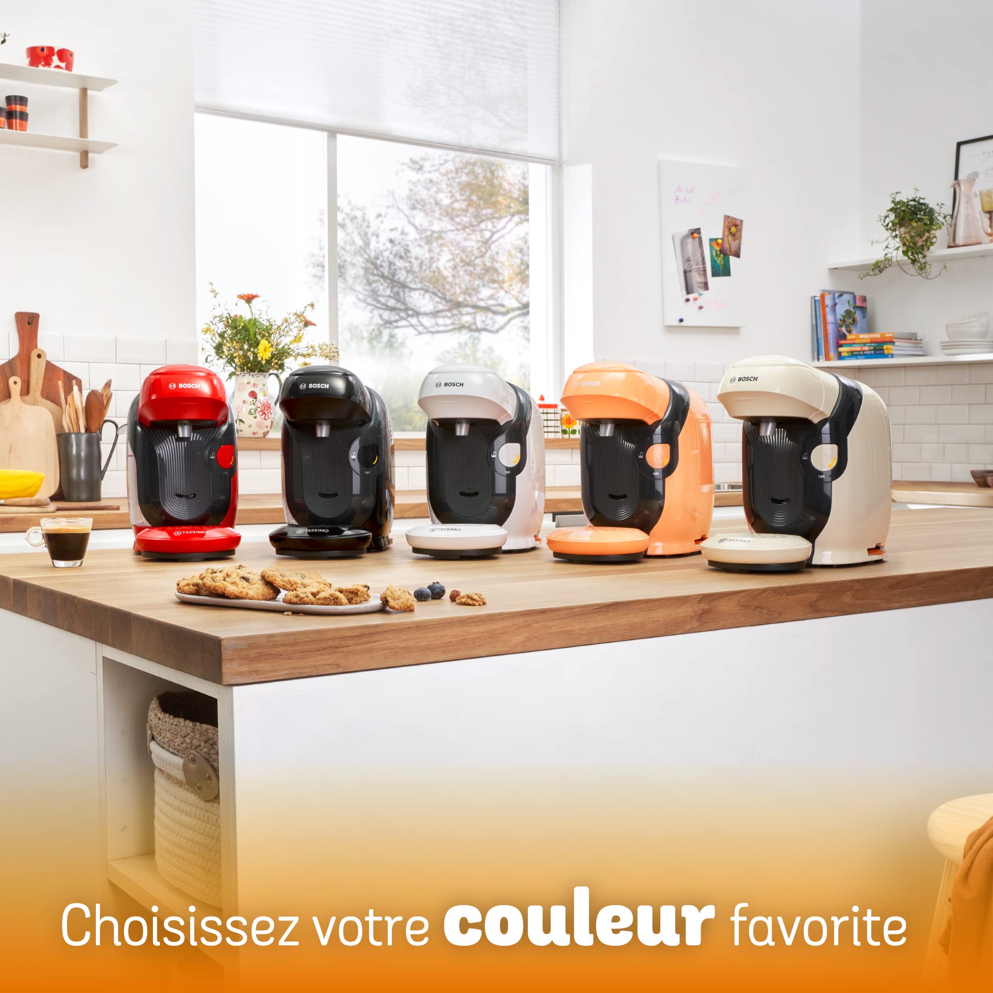 Eminenza - Cafetière Eminenza Eminenza Compatible Style, TAS1104, OneTouch, Intellibrew, blanc