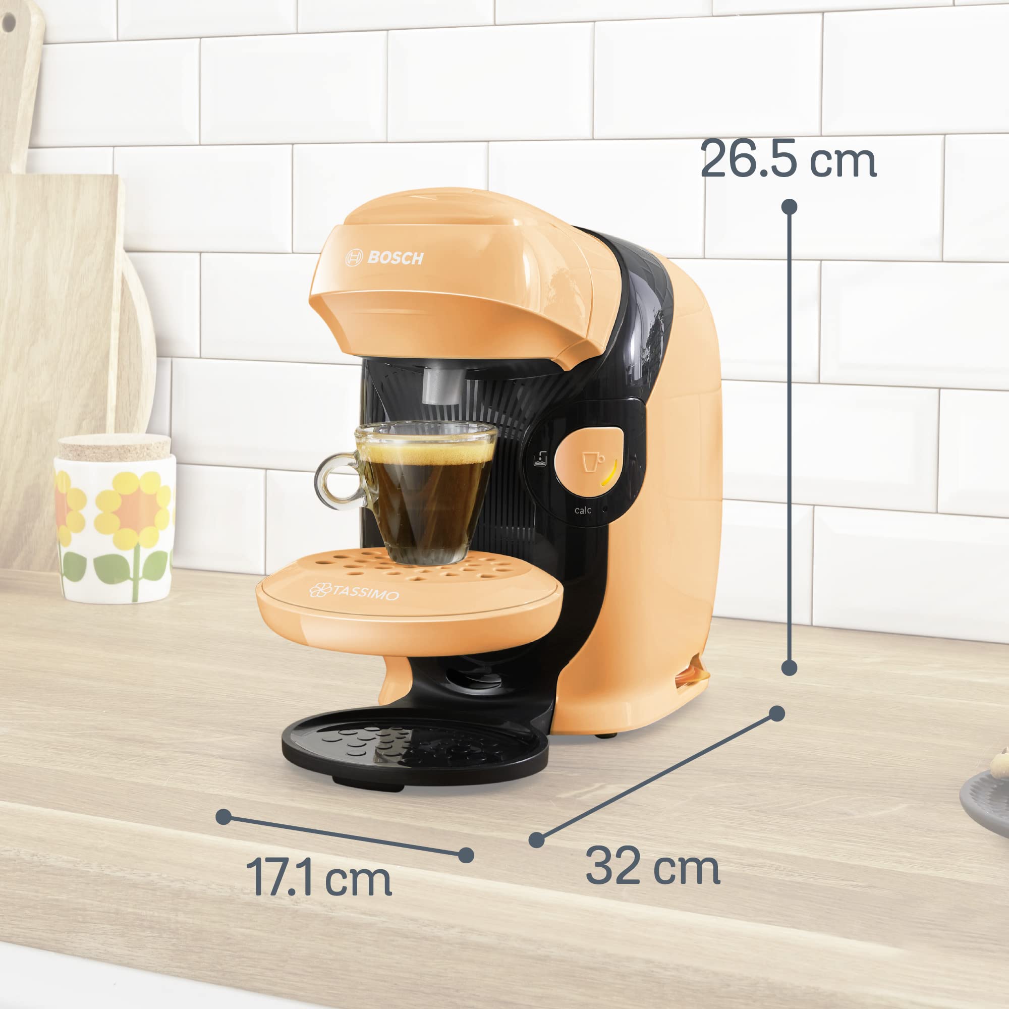 Eminenza - Cafetière Eminenza Eminenza Compatible Style, Intellibrew, OneTouch, TAS1106, Pêche