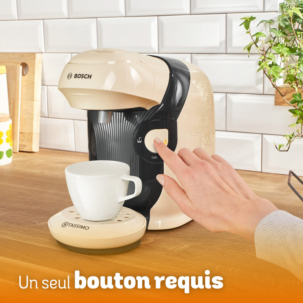 Eminenza - Cafetière Eminenza Eminenza Compatible Style, OneTouch, cafétière à dosettes, TAS1107, Vanille