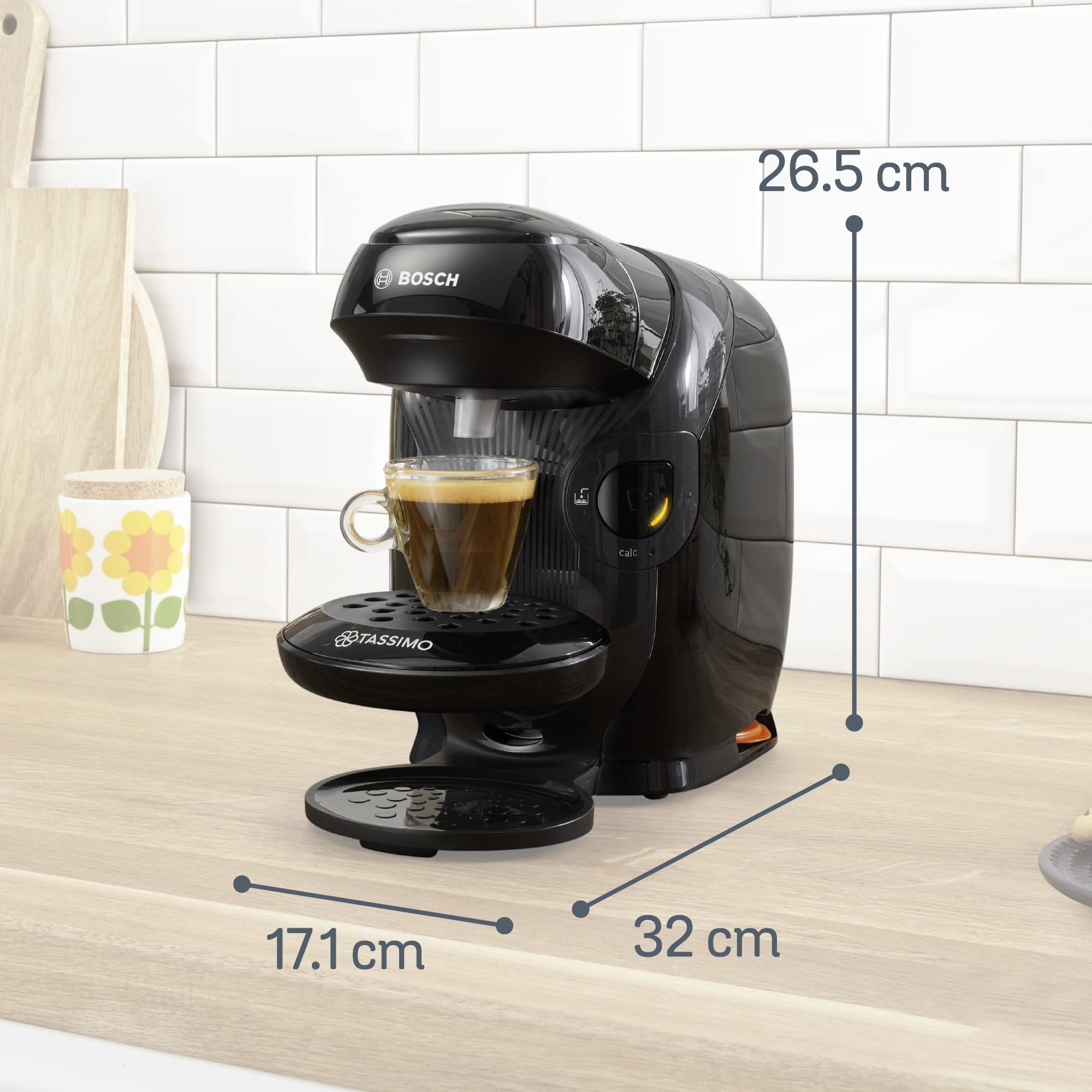 Eminenza - Cafetière Eminenza Eminenza Compatible Style, TAS1102, Intellibrew, Noir