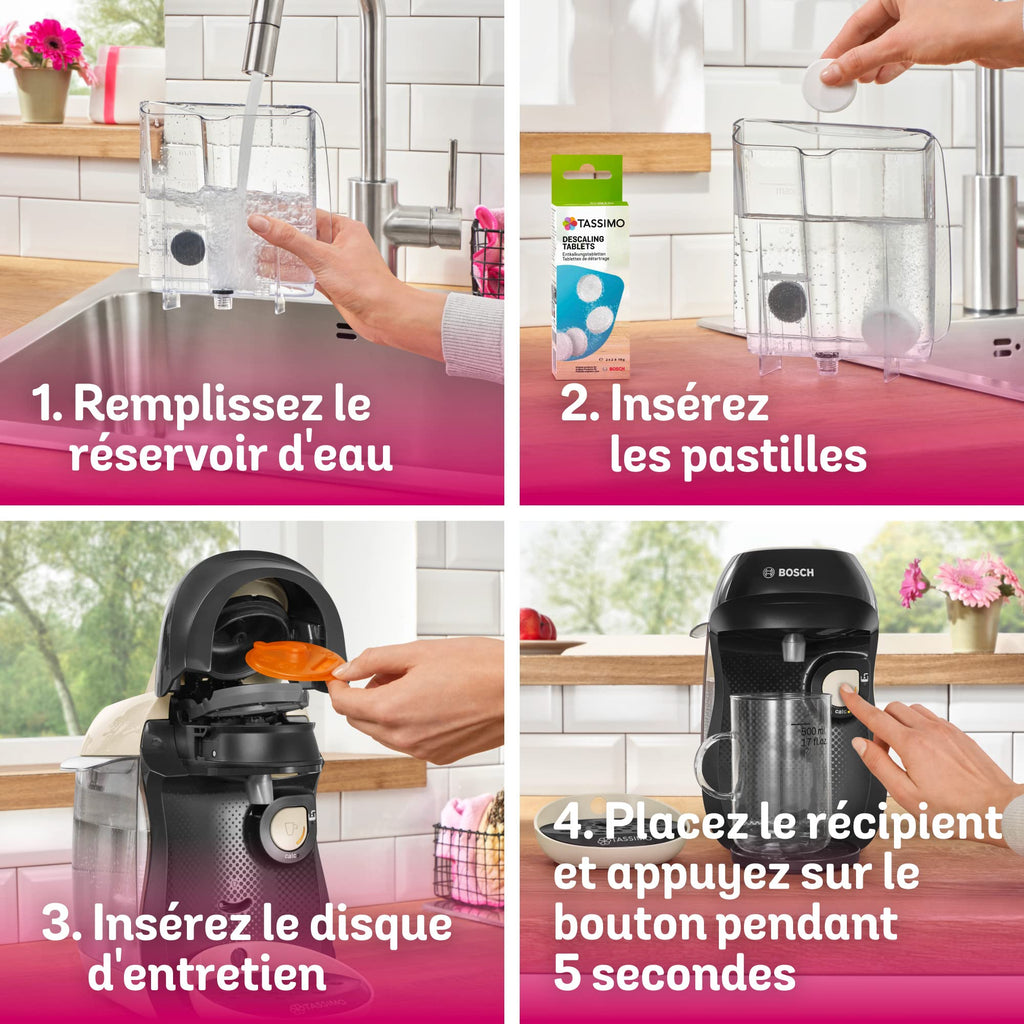 Eminenza Compatible Happy TAS1007 – Machine à café à capsules, 1400 W, Crème