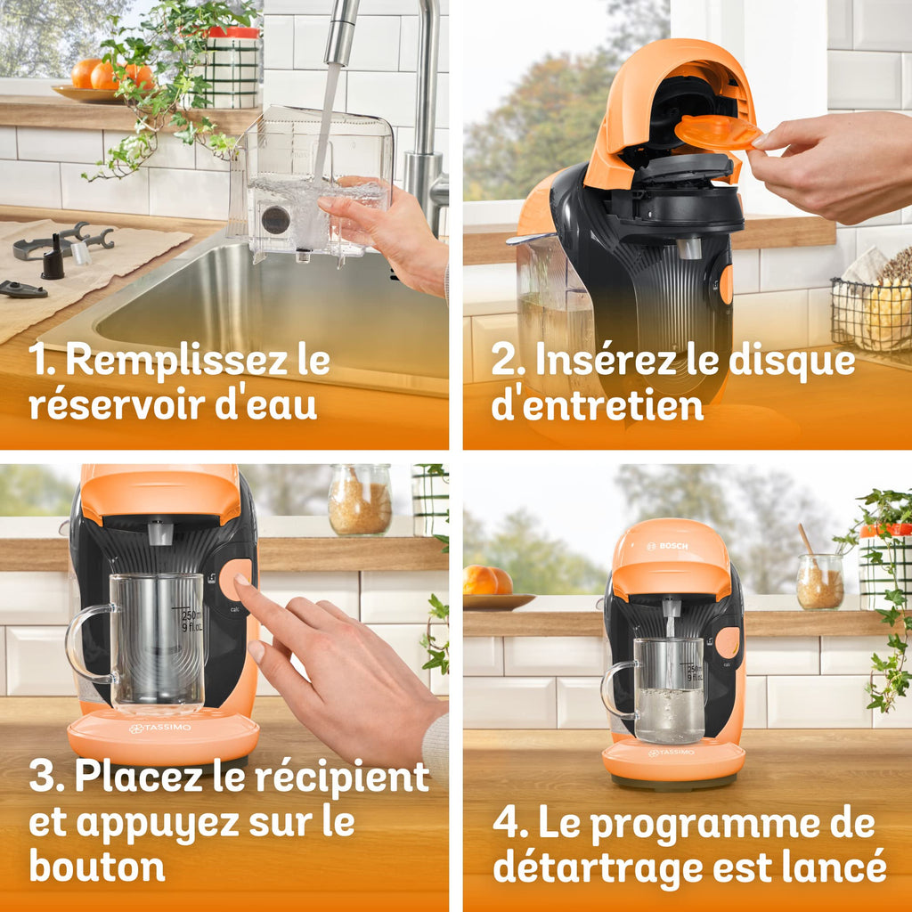 Eminenza - Cafetière Eminenza Eminenza Compatible Style, Intellibrew, OneTouch, TAS1106, Pêche