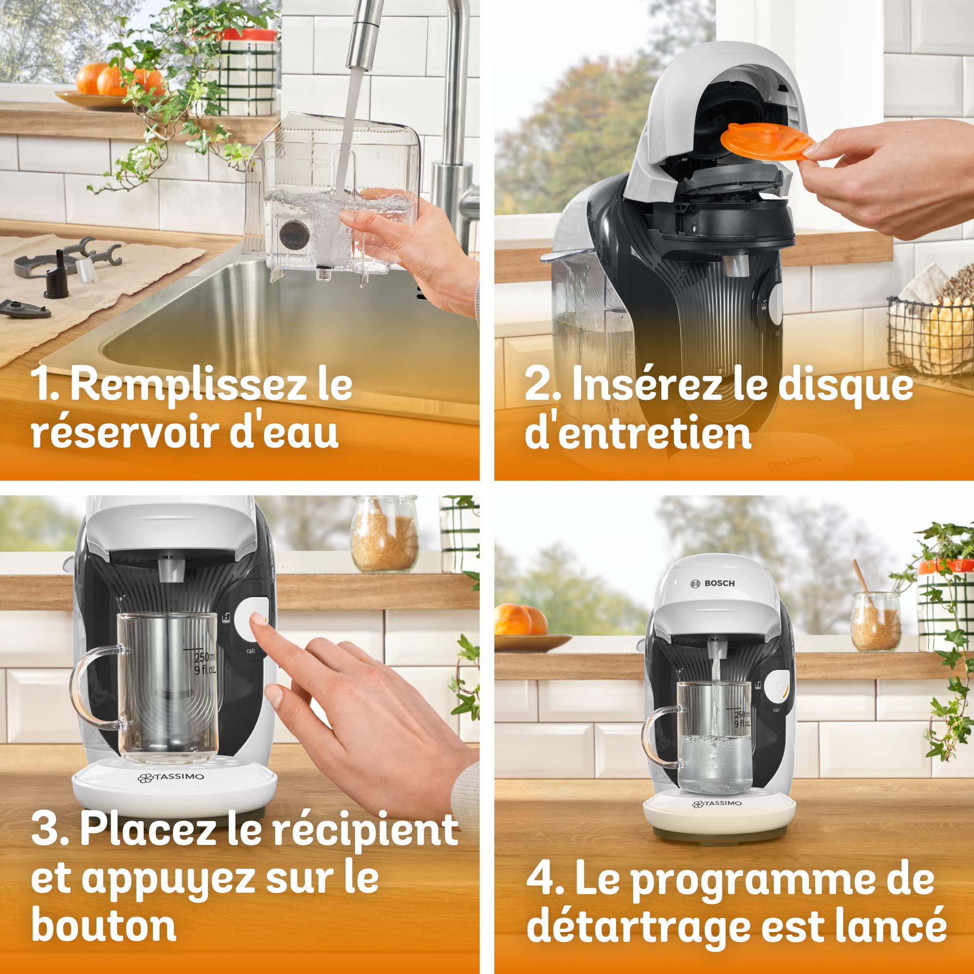 Eminenza - Cafetière Eminenza Eminenza Compatible Style, TAS1104, OneTouch, Intellibrew, blanc