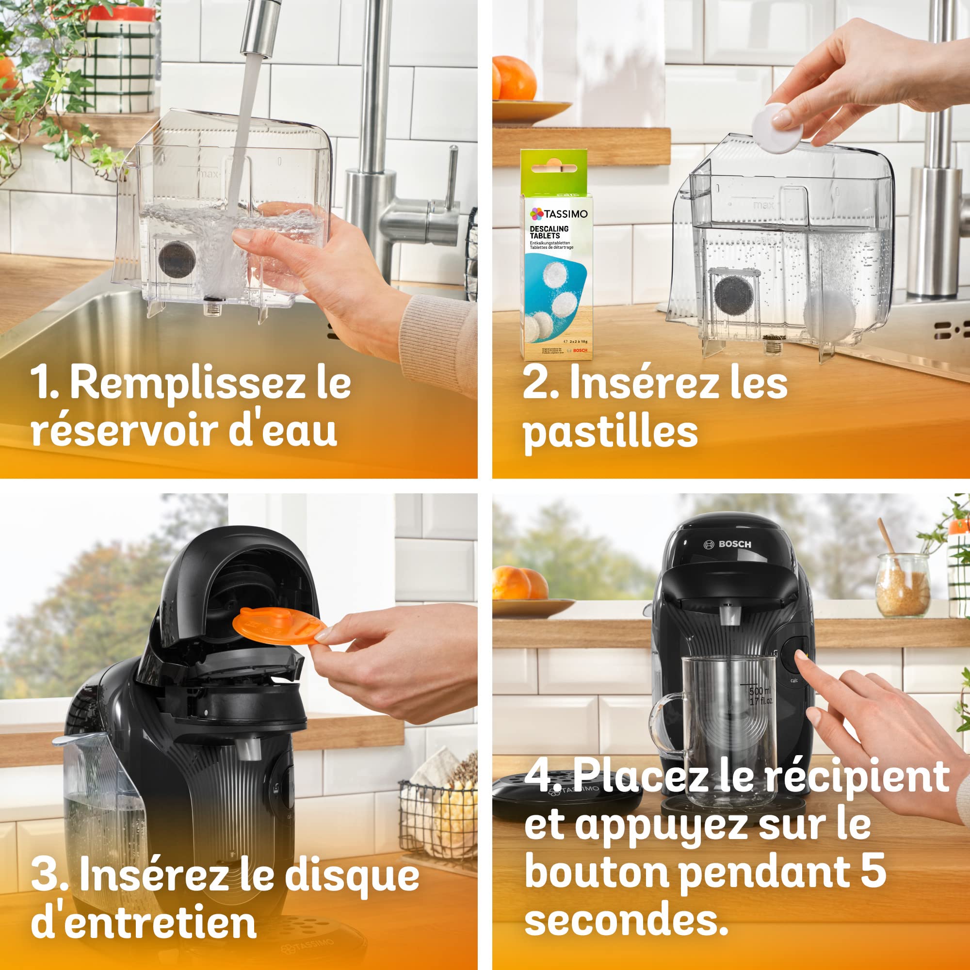 Eminenza - Cafetière Eminenza Eminenza Compatible Style, TAS1102, Intellibrew, Noir