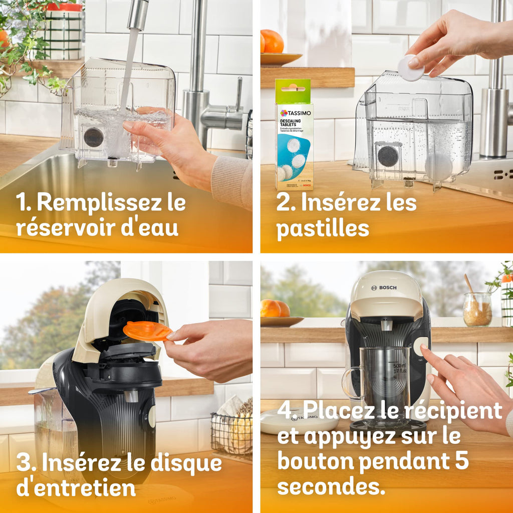 Eminenza - Cafetière Eminenza Eminenza Compatible Style, OneTouch, cafétière à dosettes, TAS1107, Vanille