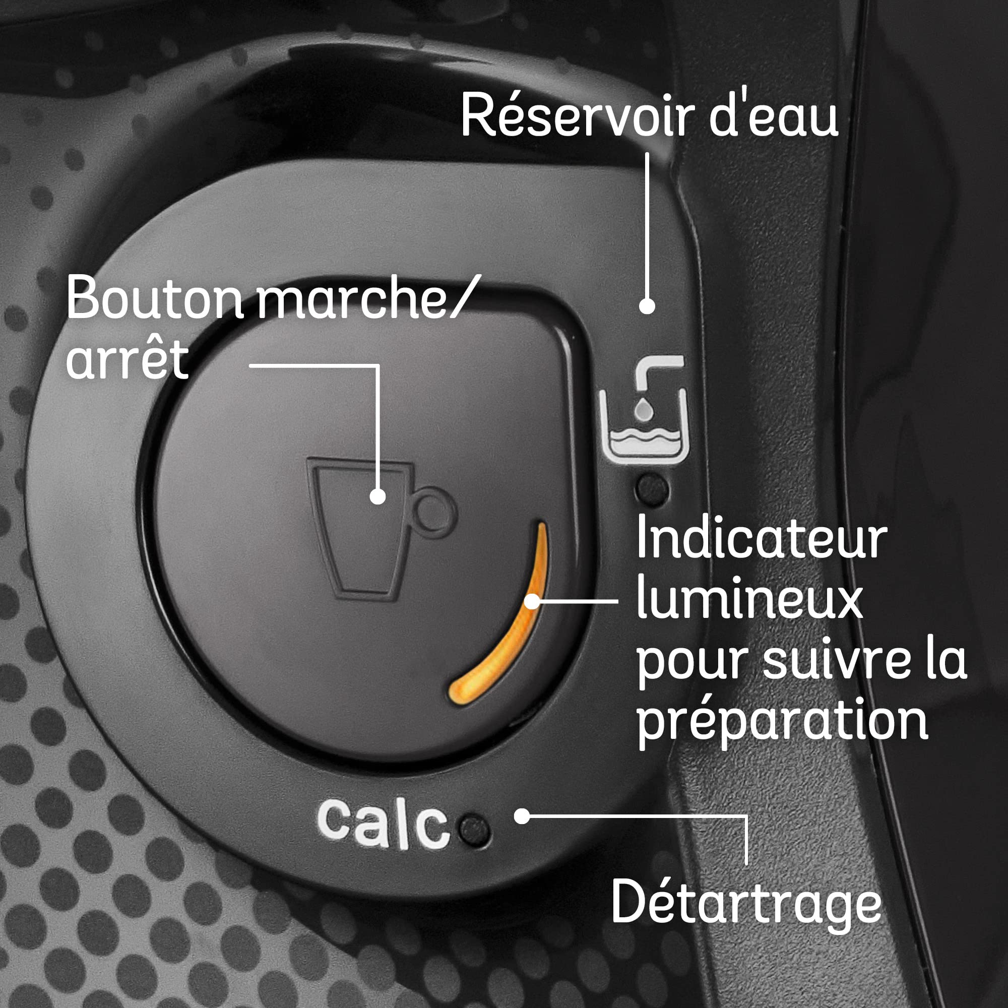 Eminenza - Cafetière Eminenza TASSIMO HAPPY, TAS1002N, plus de 40 boissons chaudes, Noir intense